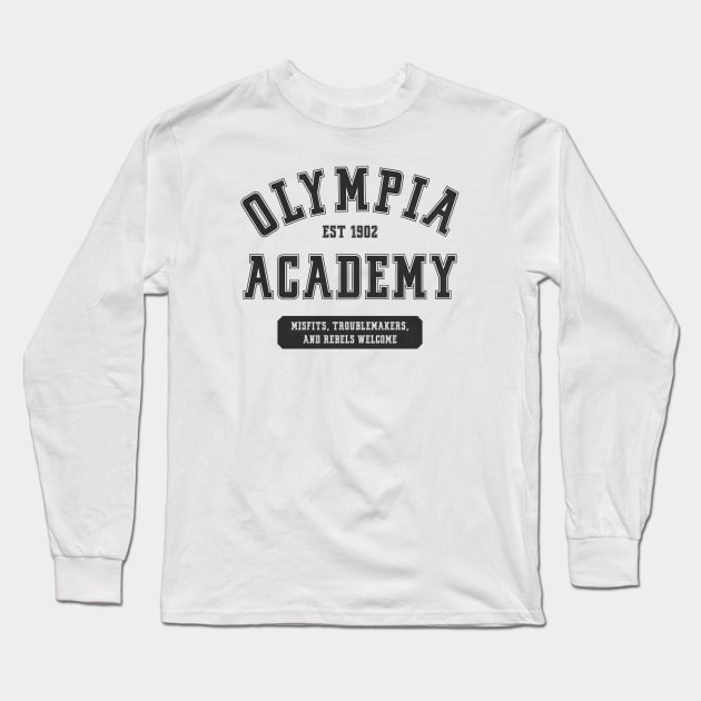 Olympia Academy Long Sleeve T-Shirt by juniperandspruce